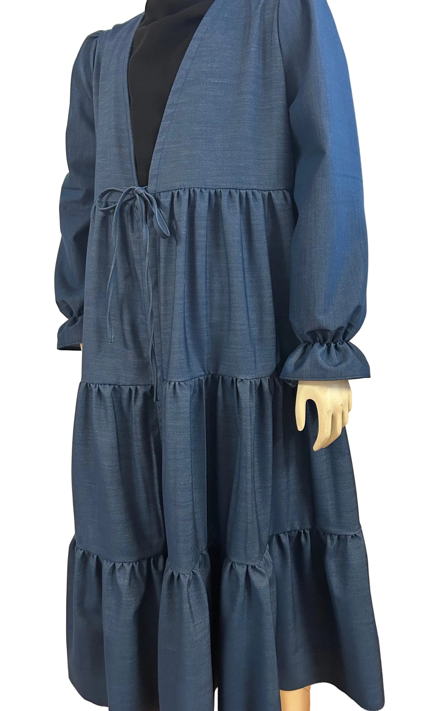 Nesma Denim Abaya