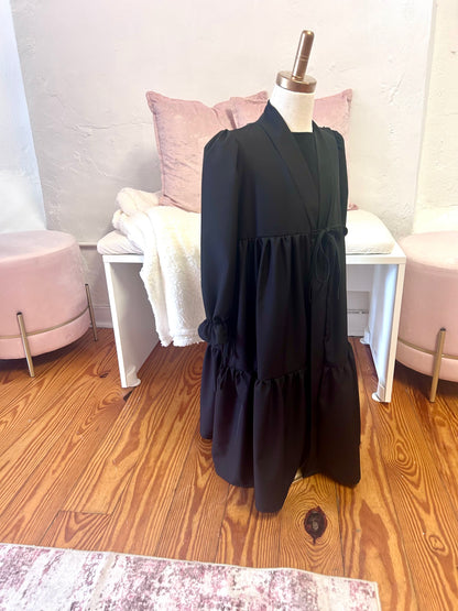 Yusra Open Abaya Set
