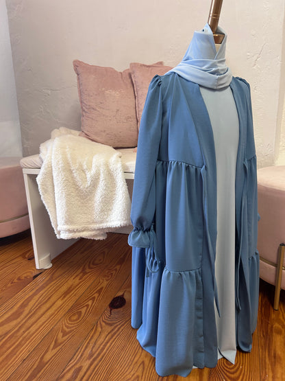 Yusra Open Abaya Set