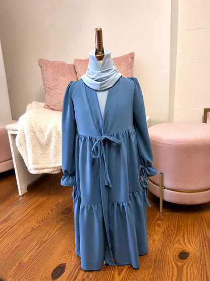 Yusra Open Abaya Set