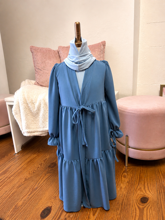 Yusra Open Abaya Set